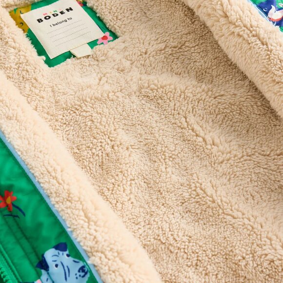 NEW Mini Boden Sherpa Lined Anorak - Picture 5 of 7